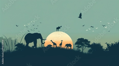 wildlife animal conversion wallpaper