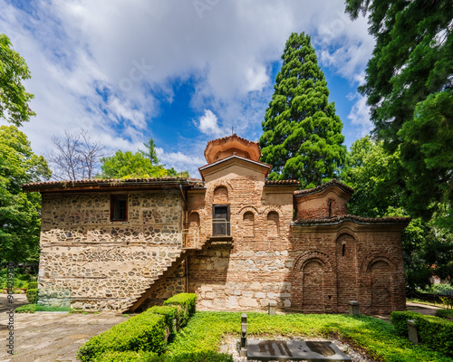 Exterior of the Boyana Church, a medieval Bulgarian Orthodox church in Sofia, Bulgaria. UNESCO World Heritage site