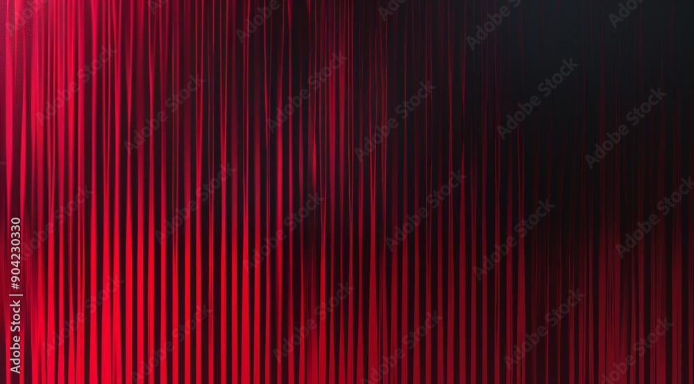 A striking abstract background featuring red and black vertical lines, perfect for media and design. A striking abstract background featuring red and black vertical lines, perfect for media and design.