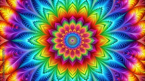 Vibrant swirling kaleidoscope of colors transcending into a mesmerizing gradient background, perfect for a modern computer wallpaper in stunning 4K resolution.