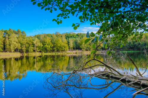 Seenlandschaft am Lienewitzsee photo