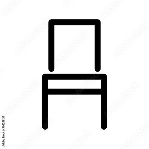 Chair icon template