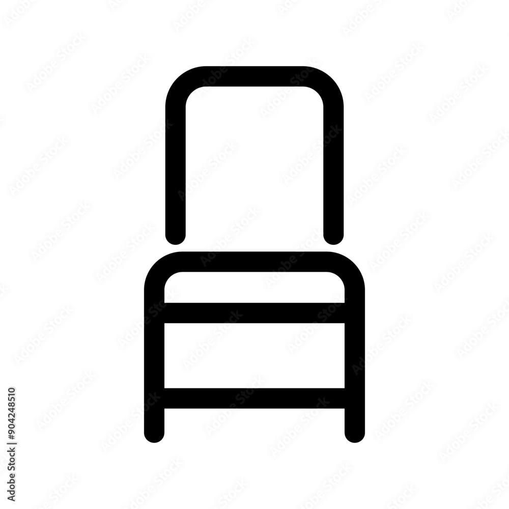 Chair icon template
