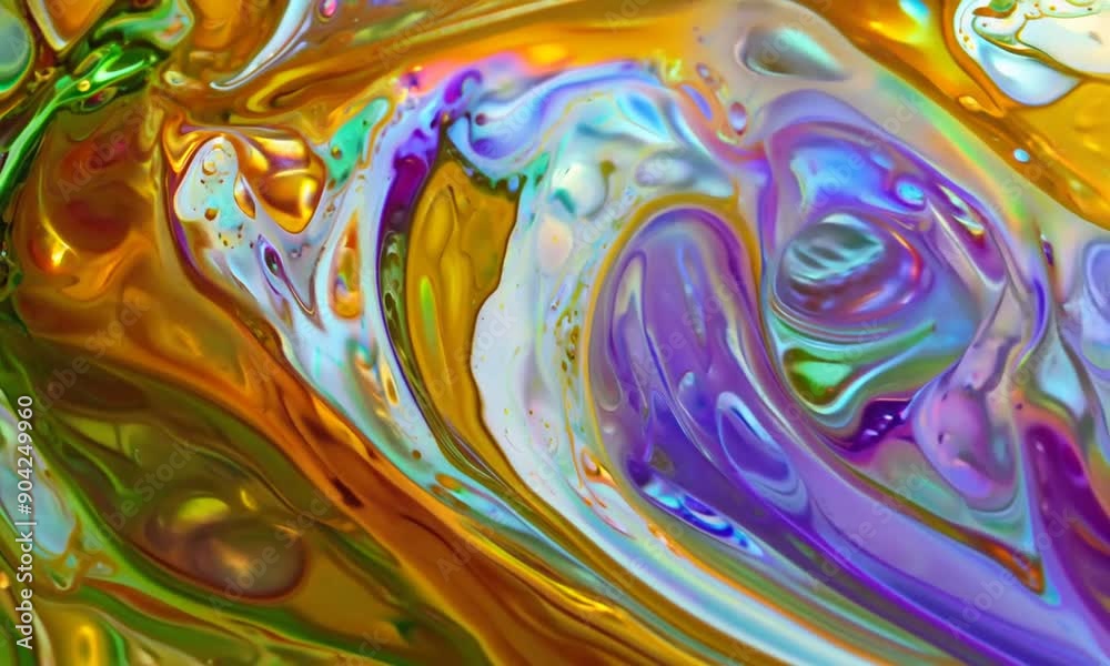 Abstract Swirling Colors Abstract Swirling Colors