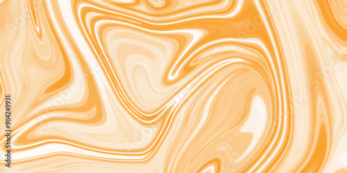 Grunge orange Liquid marbling paint texture background. Grunge texture background. Beautiful fluid abstract paint background. white orange liquid silk stain fabric background.