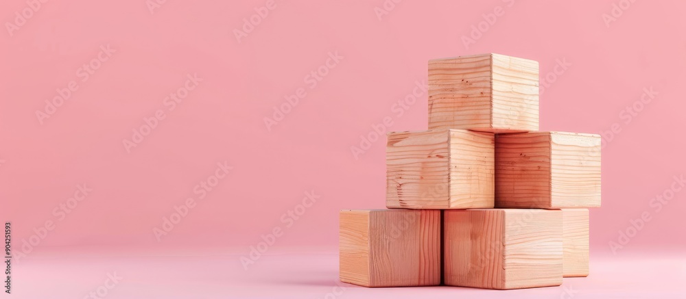Feedback message wanted on wooden blocks against pink backdrop for a feedback symbol Copy space image included Feedback message wanted on wooden blocks against pink backdrop for a feedback symbol Copy space image included