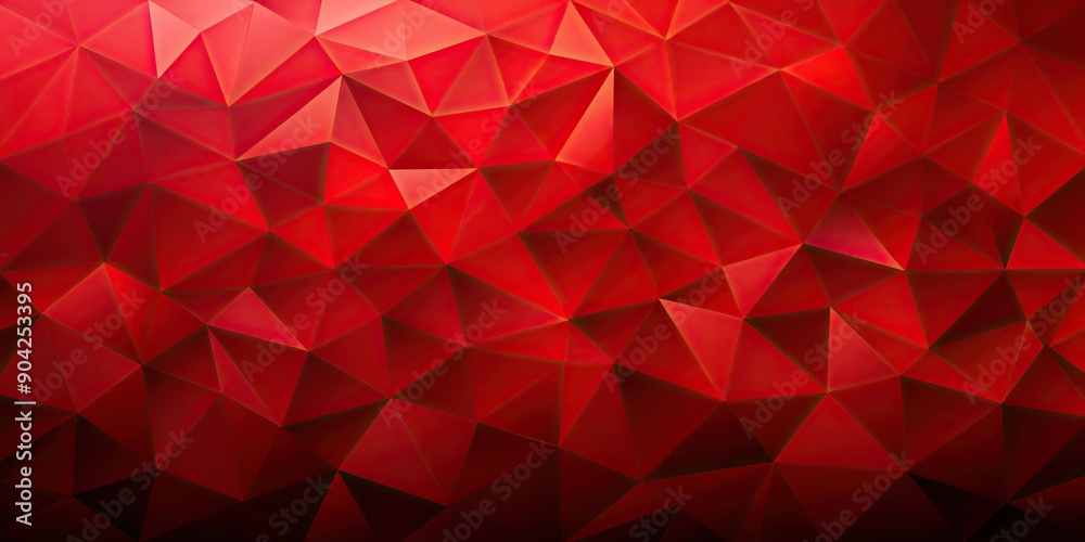 Abstract geometric red polygonal background with copy space, background, background material, copy, text Abstract geometric red polygonal background with copy space, background, background material, copy, text