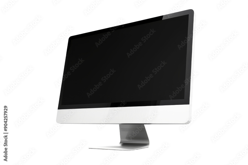 High-End Elegant Desktop isolated on transparent background High-End Elegant Desktop isolated on transparent background