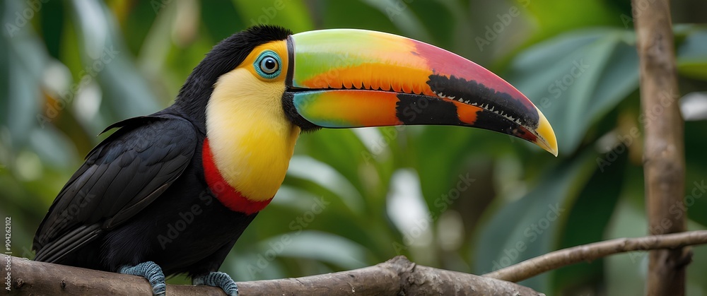 Fototapeta premium toucan on a branch