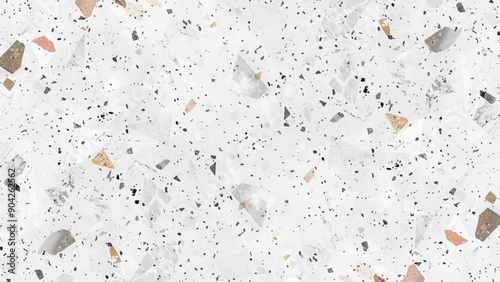 Luxury abstract fluid art painting in alcohol ink technique, mixture of black and gold paints.Colorful pebble background, terrazzo marble texture
