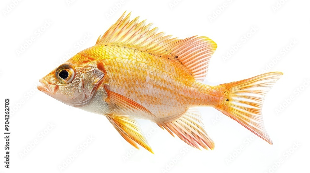 Decapterus fish on a white background Decapterus fish on a white background