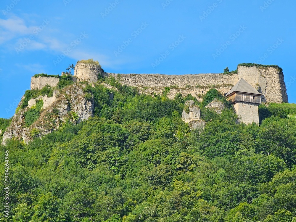 Burgruine Ostrovica Bosnien