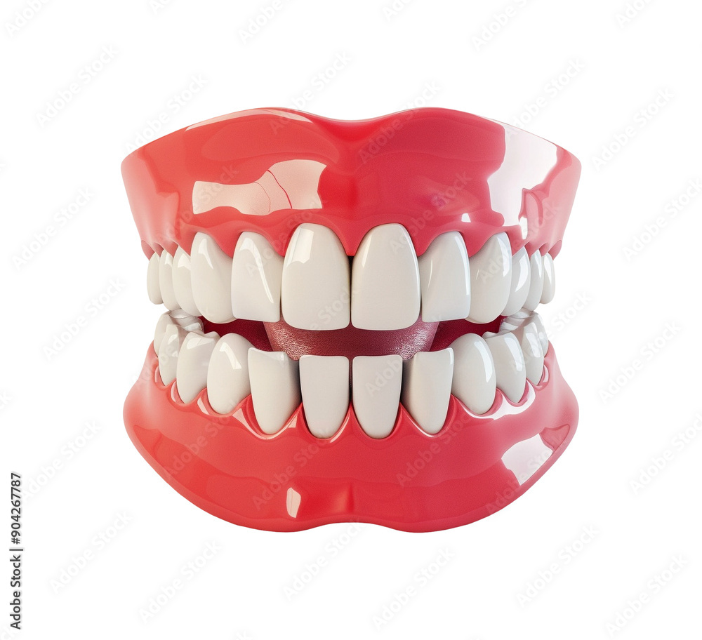 teeth with jaw isolated teeth with jaw isolated