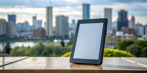 15 July 2022  Calgary Alberta Canada  Amazon kindle tablet for reading books Creative AI