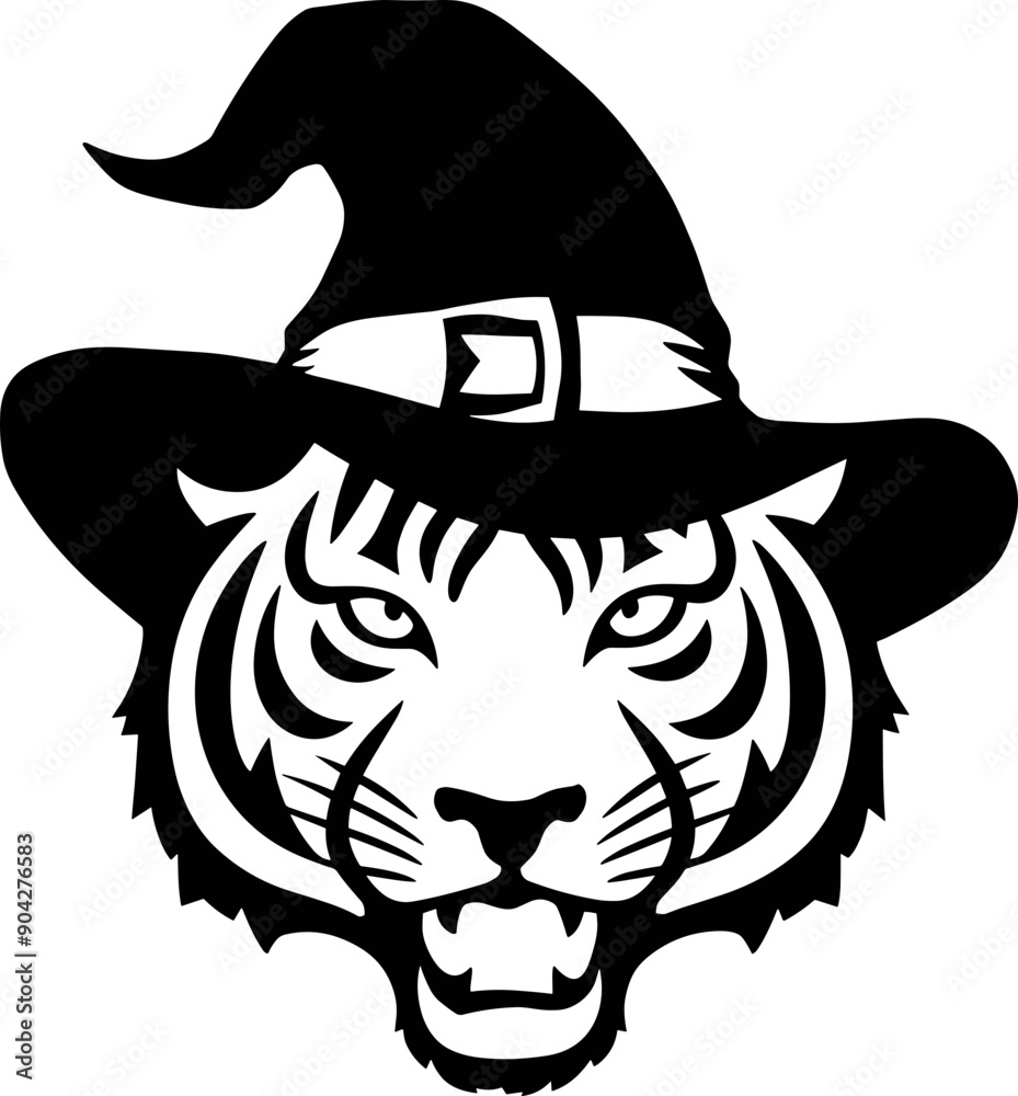 Tiger in Witch Hat Tiger in Witch Hat