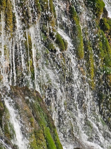Obraz na płótnie Wasserfall Štrbački buk im Una Nationalpark w salonie