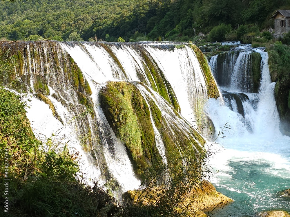 Una Nationalpark Wasserfälle Bosnien