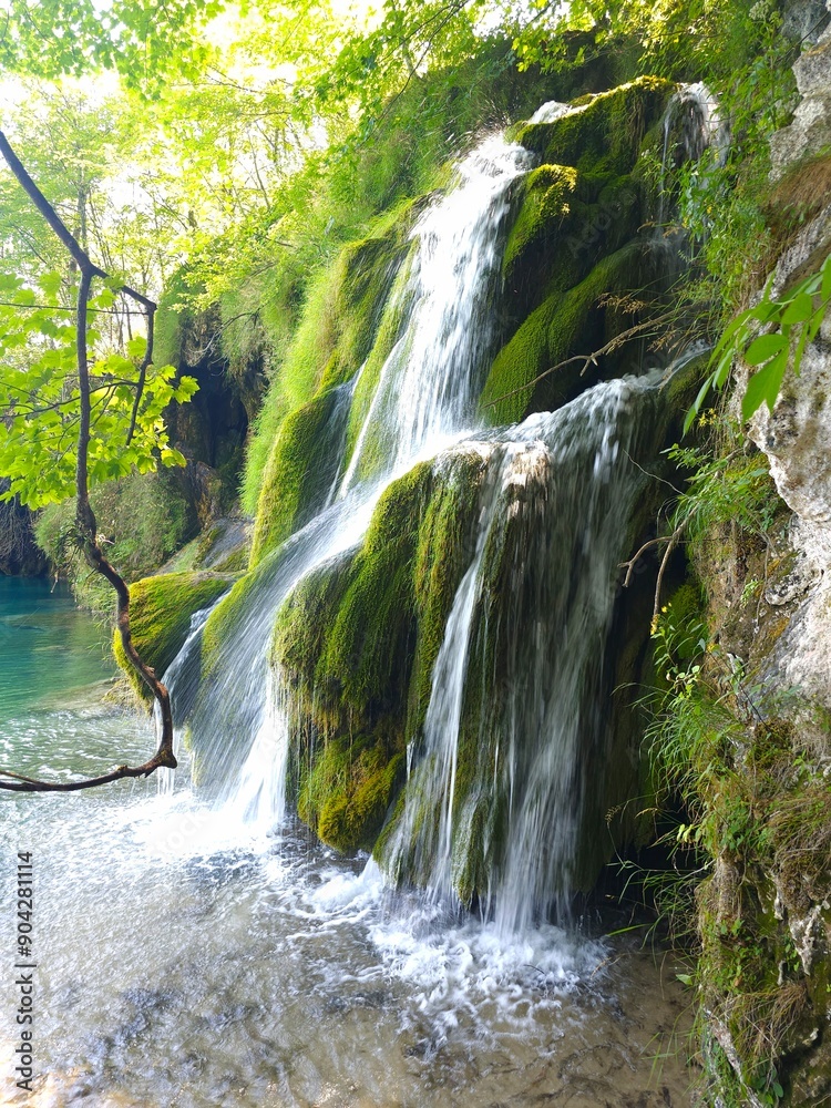 Una Nationalpark Wasserfälle Bosnien