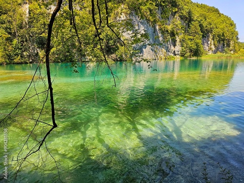 Obraz na płótnie Una Nationalpark Wasserfälle Bosnien w salonie