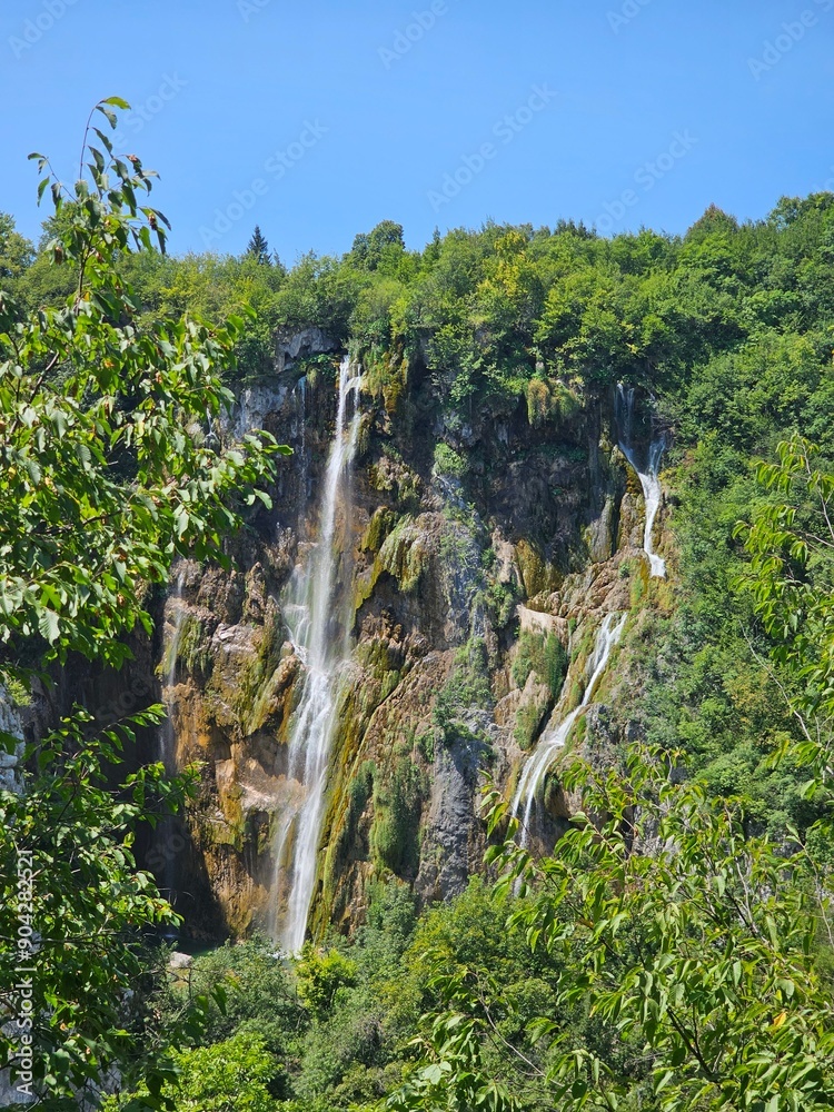Una Nationalpark Wasserfälle Bosnien
