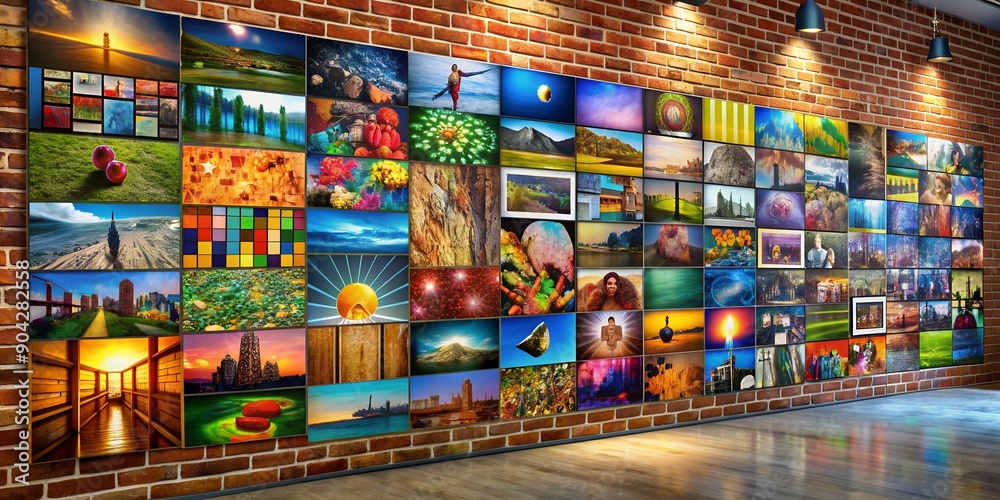 A picture on a wall informative Vibrant engaging AI-Generated Content A picture on a wall informative Vibrant engaging AI-Generated Content