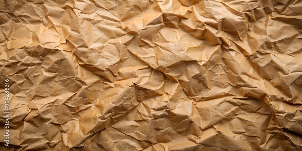 Rough textured brown paper with creases and folds AI-Generated Content, craft paper, paper texture Rough textured brown paper with creases and folds AI-Generated Content, craft paper, paper texture