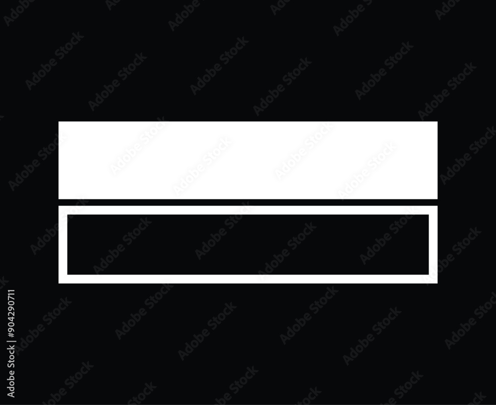 Rectangle Shape And Outline Black And White Symbol Element Vector Graphic Design Illustration Rectangle Shape And Outline Black And White Symbol Element Vector Graphic Design Illustration
