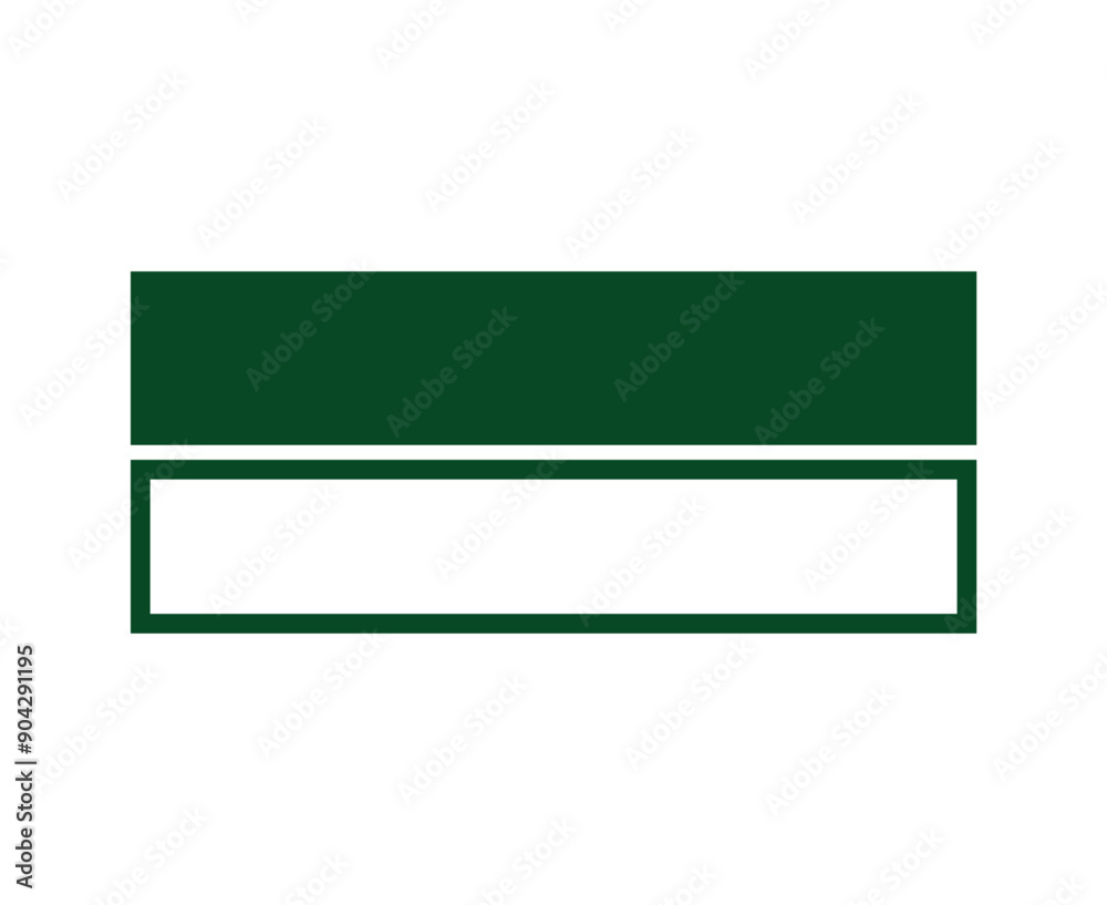 Rectangle Shape And Outline Green Symbol Element Vector Graphic Design Illustration Rectangle Shape And Outline Green Symbol Element Vector Graphic Design Illustration
