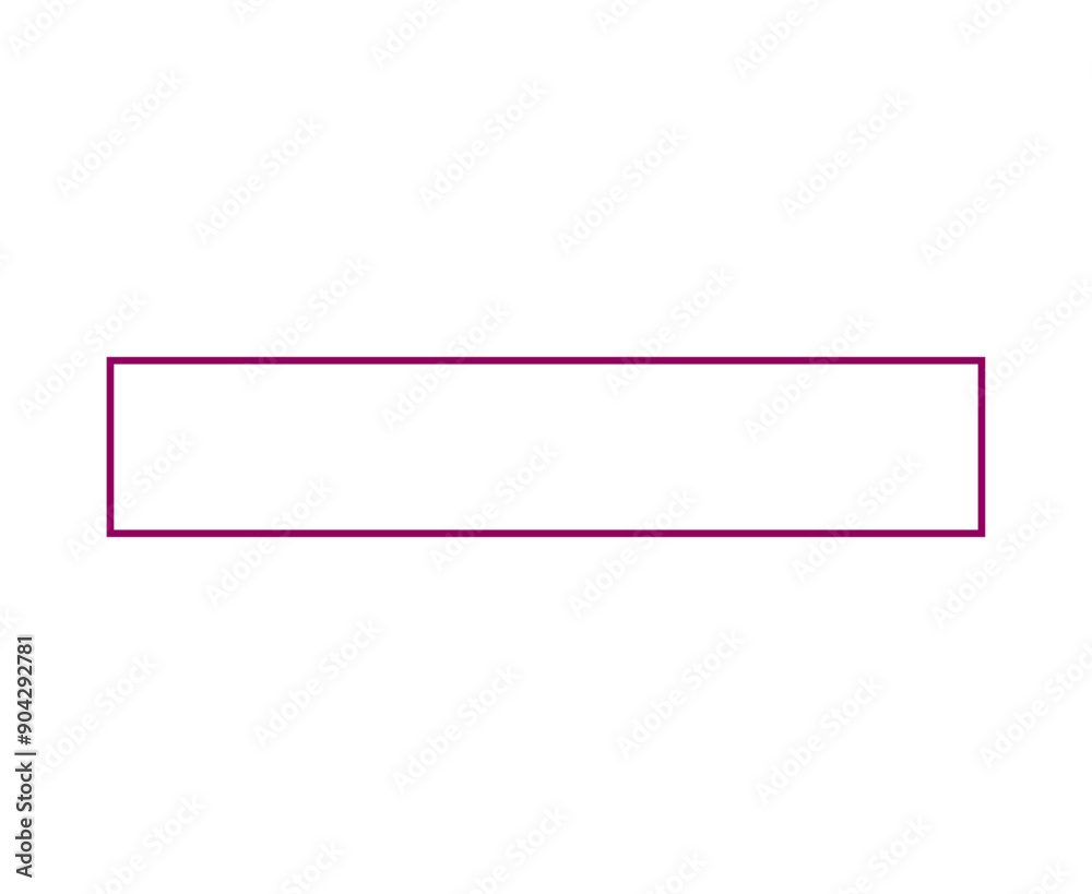 Rectangle Geometric Outline Shape Pink Symbol Element Vector Graphic Design Illustration Rectangle Geometric Outline Shape Pink Symbol Element Vector Graphic Design Illustration