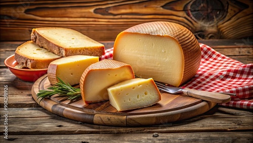 Fototapeta Naklejka Na Ścianę i Meble -  Traditional smoked cheese made of sheep milk in the Tatra mountains of Poland
