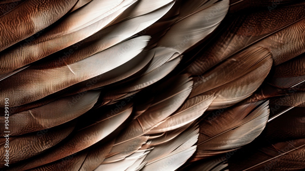 Obraz premium Abstract Feather Texture.