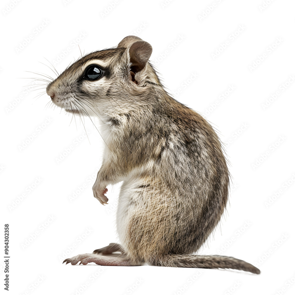 Obraz premium Eastern chipmunk isolated on transparent background