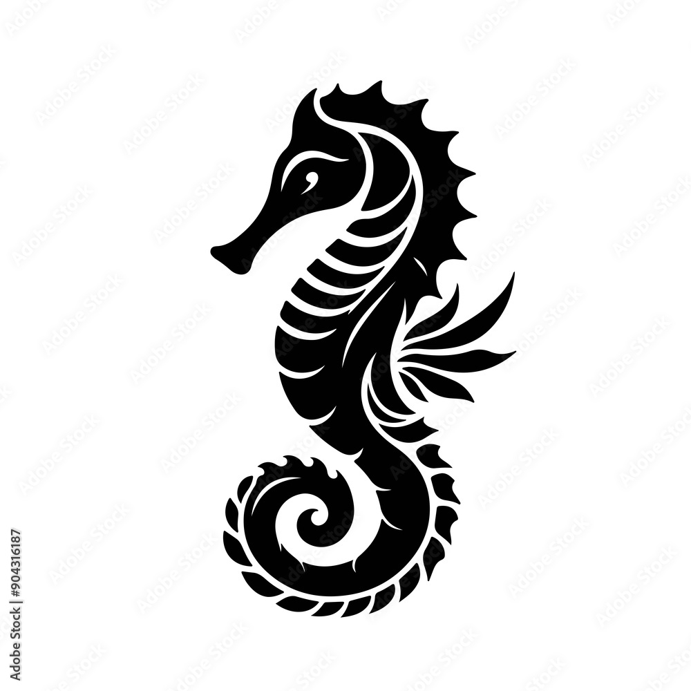 PrintSeahorses are small, marine fish with a horse-like head