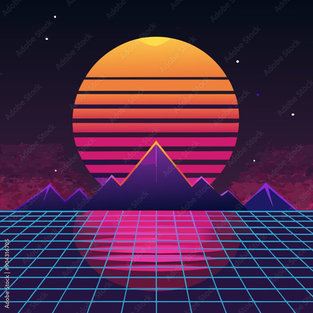Modern Vector Background with Gradients Usage and Design
