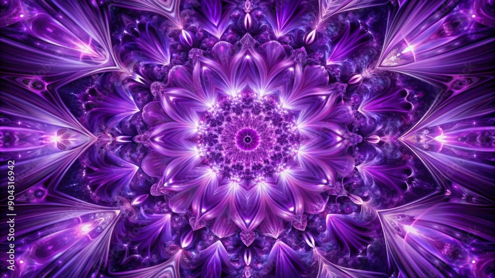 Purple Fractal Flower Mandala A Digital Art Composition of Glowing Petals and Cosmic Details - Abstract, Psychedelic, Art, Design, Pattern, Texture, Purple Purple Fractal Flower Mandala A Digital Art Composition of Glowing Petals and Cosmic Details - Abstract, Psychedelic, Art, Design, Pattern, Texture, Purple