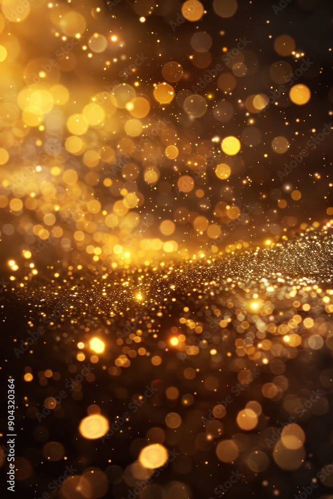 A gold and black background with many small gold circles. The circles are scattered all over the background and some are larger than others A gold and black background with many small gold circles. The circles are scattered all over the background and some are larger than others
