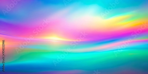 Abstract Gradient Sky, Blurry, Rainbow Colors, Digital Art, gradient, abstract, digital art © BrilliantPixels
