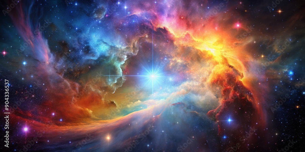 Celestial Symphony Cosmic Nebula with Glowing Stars, Digital Art, Space, Galaxy, Stars, Nebula, Celestial Symphony Cosmic Nebula with Glowing Stars, Digital Art, Space, Galaxy, Stars, Nebula,