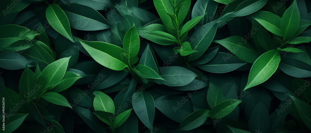 Fresh Green leaves pattern texture background, A Natural background and wallpaper Fresh Green leaves pattern texture background, A Natural background and wallpaper