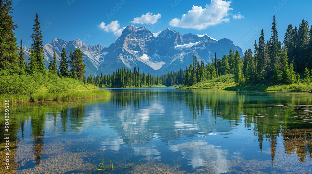 serene mountain landscape serene mountain landscape