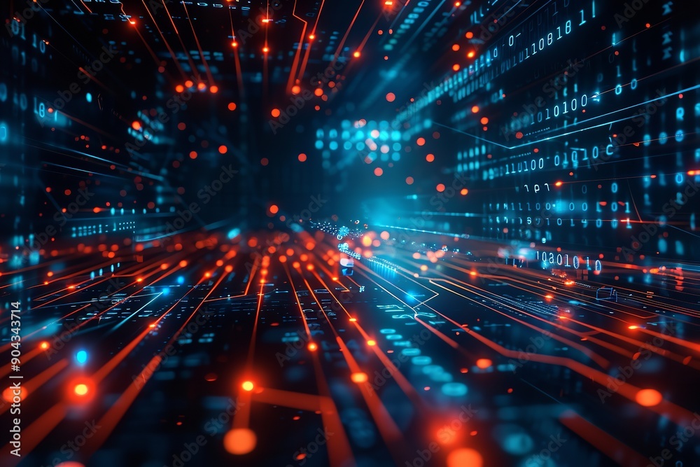 Digital background ideal for technological operations. Generative Ai Digital background ideal for technological operations. Generative Ai