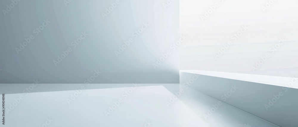 custom made wallpaper toronto digitalA white room with a window and a white wall