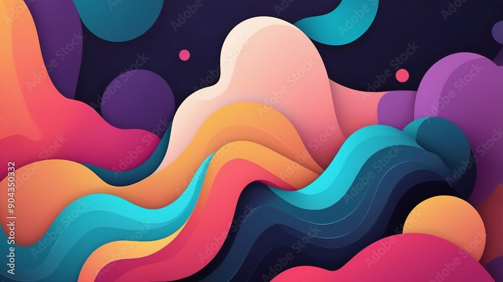 Stunning Abstract Backgrounds with Smooth Shapes for Modern Designs Stunning Abstract Backgrounds with Smooth Shapes for Modern Designs