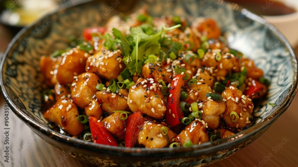 Okinawan stir fry with goya champuru featuring tofu and vegetables Okinawan stir fry with goya champuru featuring tofu and vegetables