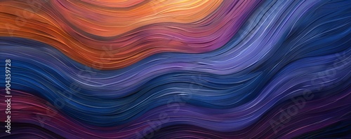 Abstract organic lines as wallpaper for a panorama header