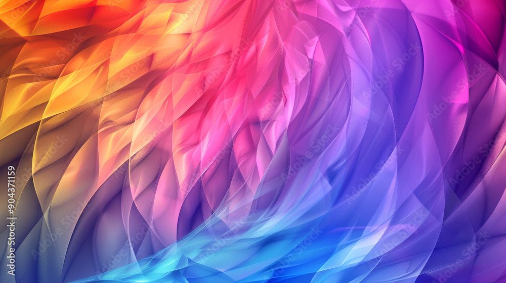 A colorful, abstract background with fractal swirl, the colors are vibrant and the design is dynamic A colorful, abstract background with fractal swirl, the colors are vibrant and the design is dynamic