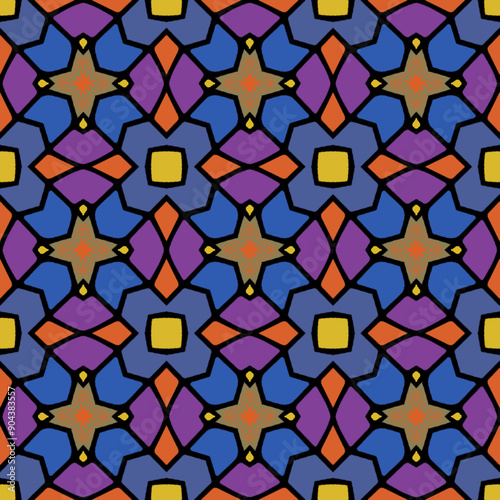 seamless geometric pattern