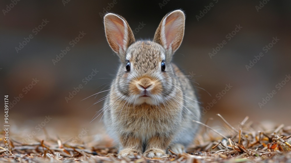 Fototapeta premium A Curious Bunny