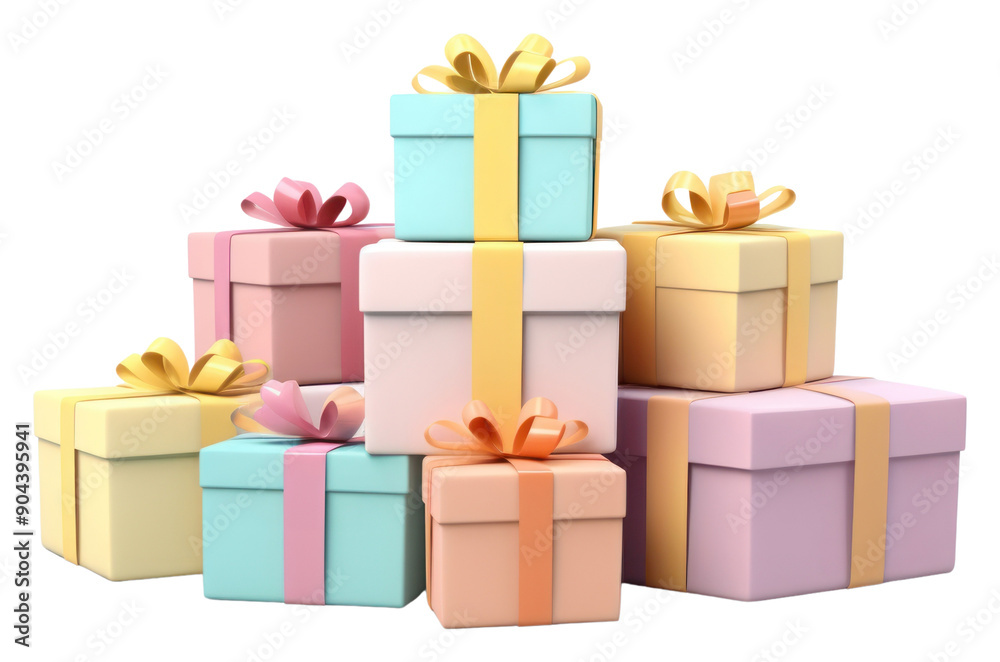 PNG Gift boxes white background celebration anniversary. PNG Gift boxes white background celebration anniversary.