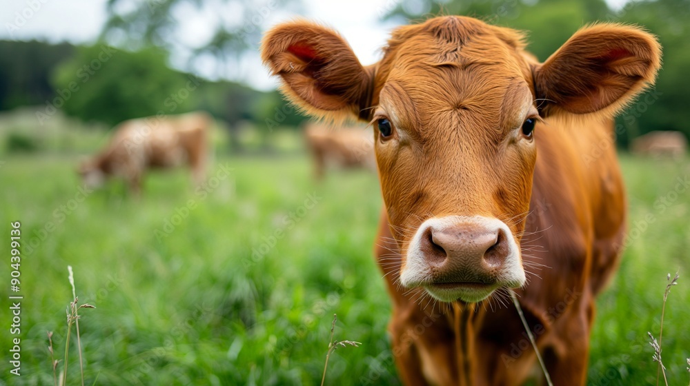 cows grazing in the pasture and a quaint red barn in the background cows grazing in the pasture and a quaint red barn in the background